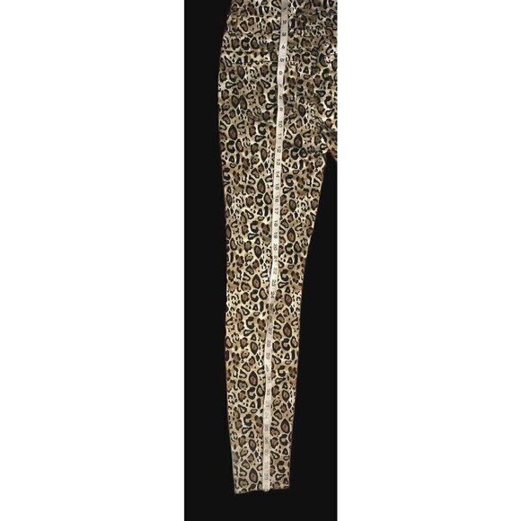 No Boundaries Womens Midrise Skinny Leopard Print Jeans Junior Size 5 Pants - Picture 9 of 12